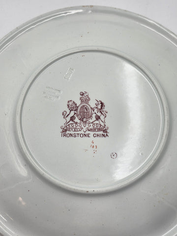 Private: Antique Ashworth Real Ironstone China Imari c1890 English 10" Only.