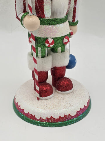 Hollywood Disney Mickey Mouse Wearing Sweater Wooden Christmas Nutcracker 14 In