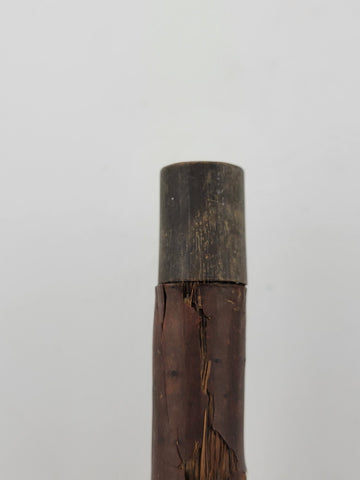 Rare Antique German Carved Meerschaum Pipe Bowl 1800 Horse Design W Long Stem.