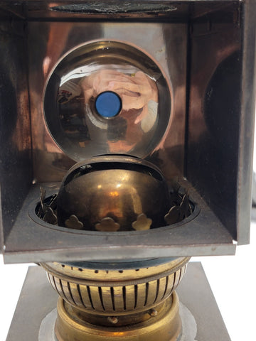 RARE LARGE ANTIQUE 1890'S MAGIC LANTERN, MODEL 386, GEORG CARETTE, GERMANY.