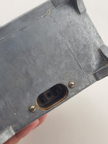 Chrome General Electric Monitor Top Refrigerator Electric Clock 1931. No Cord.