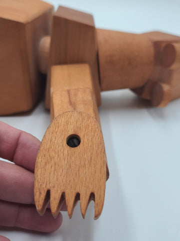 AREAWARE | URSA MINOR BEAR WOODEN TOY | DAVID WEEKS | WOOD CREATURES
