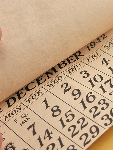 Rare Antique Collectible CALENDAR Advertising 1942 PHILLIPS 66 Complete Year.