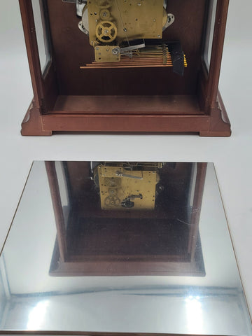 Howard Miller Thomas Tompion Mantel Clock 612436 Windsor Cherry. Works Great.