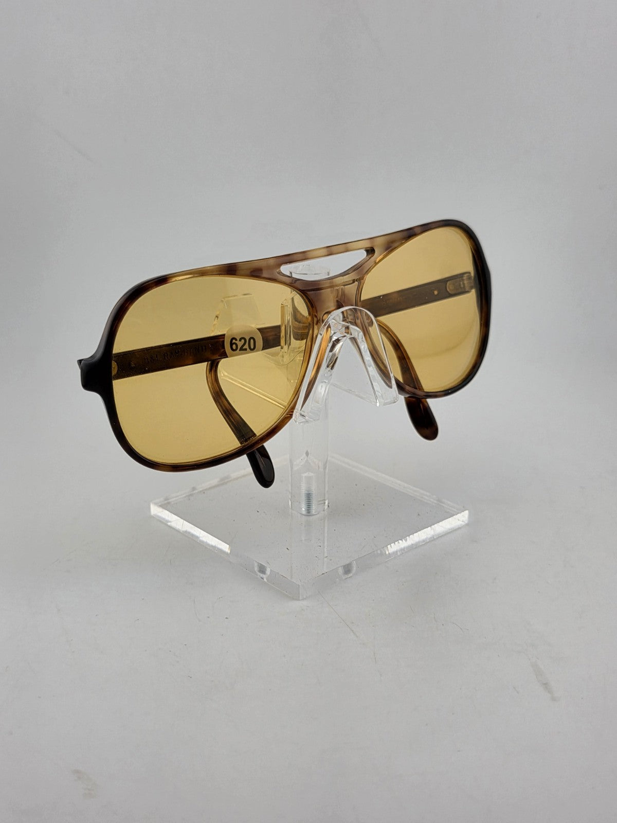 Rare 1960's VINTAGE B&L RAY BAN POWDERHORN TORTOISE SUNGLASSES