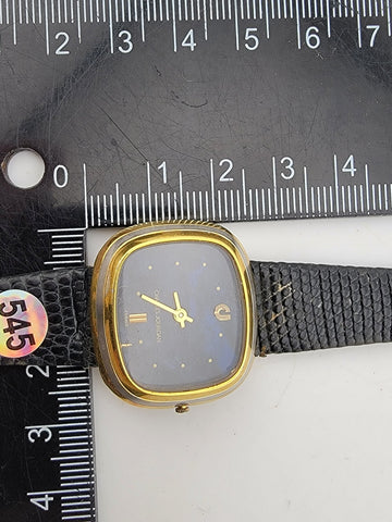 Rare 1970's Vintage French Charles Jourdan 21-jewel Gold Filled watch. Working