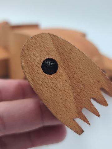 AREAWARE | URSA MINOR BEAR WOODEN TOY | DAVID WEEKS | WOOD CREATURES