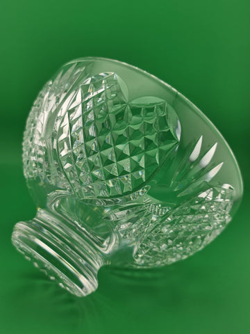 Waterford Crystal Wedding Heirloom 8" Footed Bowl - New  no box-Made in Ireland