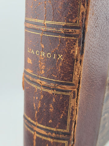 Antique 1875 Lacroix Arts of the Middle Ages19 chromolitho plates 400 engravings