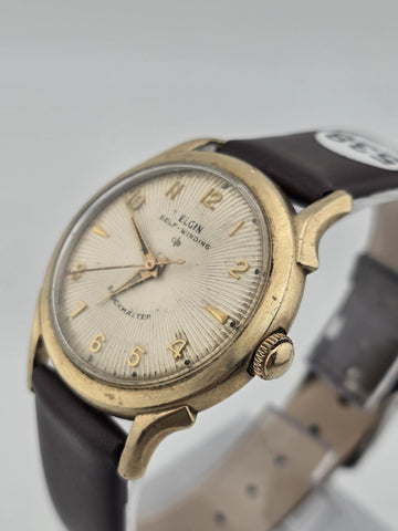 Vintage Elgin Shockmaster Self-Winding Automatic 10K Gold Filled Men's Watch