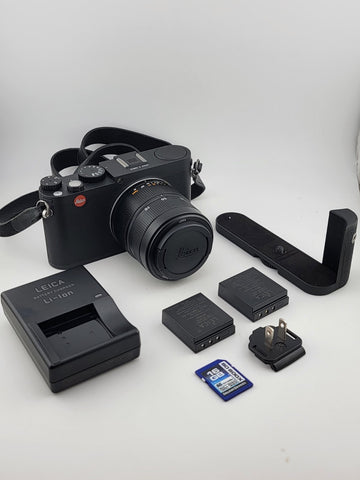 Mint Leica X Vario Typ 107 Black 18430 / 16.2MP Compact Digital Camera. Japan