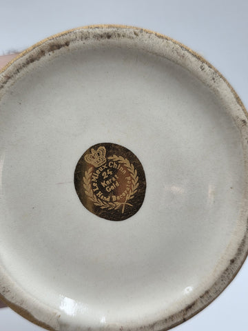 Vintage Lemieux China 24k Gold Gilt Hand Painted Tea / Coffee service For 4.