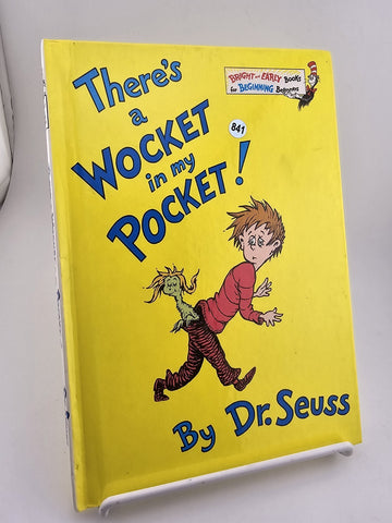 Vintage Hardcover: There Is  a Wocket In My Pocket  book Dr. Seus 1st Edition
