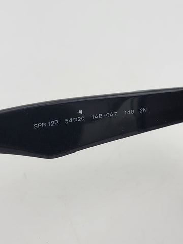 RARE Vintage Authentic PRADA Ladies Havana Matte Brown Sunglasses SPR 12P.