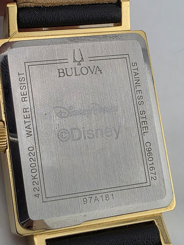 Vintage Collectible Disney Parks Mickey Mouse Watch by Bulova. Mint Condition.