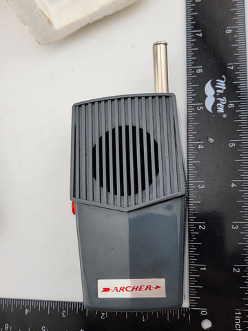 1970'S ARCHER SPACE PATROL WALKIE TALKIE 2-WAY TRANSCEIVER #60-3030 Untested