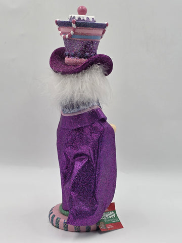 Kurt S. Adler 15-Inch Hollywood Sugar Plum Drosselmeyer Nutcracker, Multicolor