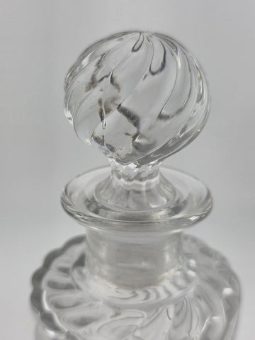 Vintage Baccarat Bambous / Swirl Bamboo Perfume Bottle