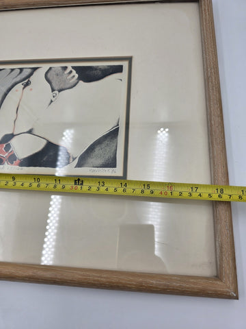 Karel Havlicek In a Sentimental Mood 1986 Signed Ltd Ed Serigraph 63/120 Framed