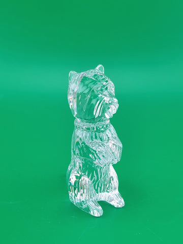 Vintage Collectible Waterford Crystal Scottish Terrier Dog Figurine 3.5". Read.