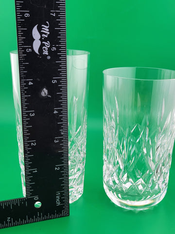 Atlantis Decanter W Waterford Crystal Lismore 12oz & 10oz Hiball Tumbler Glass