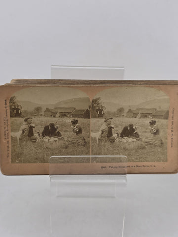 Antique Underwood & Underwood Sun Sculpture June 11 1901 Stereoscope 3D Viewer