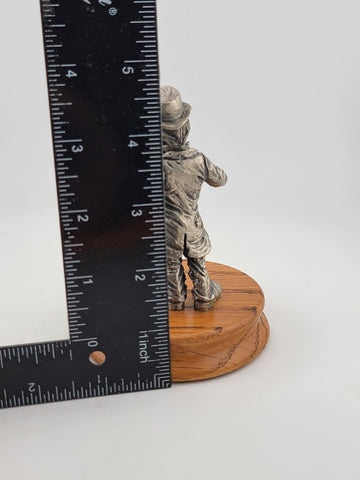 Vintage Ron Lee Hobo Band Collection Pewter Violinist Clown Figurine Collectible