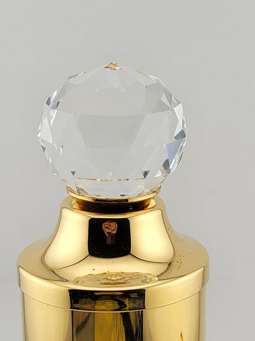 24 Karat Gold-Plated Brass Swarovski Crystal Slat & Pepper Valerio Alberello