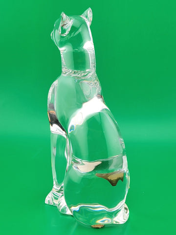 Baccarat Baccarat Crystal Figurines Cat-Egyptian-Clear - No Box 3942174