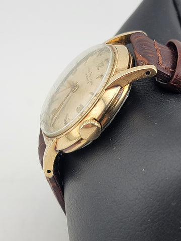 1950's Girard Perregaux Gyromatic Vintage 10k Yellow Gold Filled Automatic Works