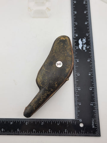 Antique 19th C Horse Theme German Meerschaum Cigarette Holder W Original Case.