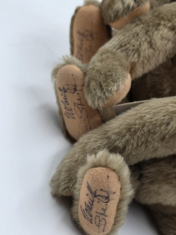Rare Set Of 3 1982 Steiff Museum Teddy Bear Hand Signed Mohair Giengen Brenz