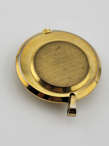 Rare Vintage Caroline 17 jewel pendant Swiss watch. Working Condition. No Chain