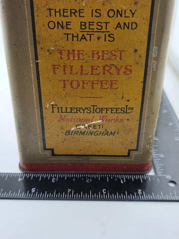 Rare Antique Fillery’s Toy Drum Major Toffee Tin Can Birmingham England Guard