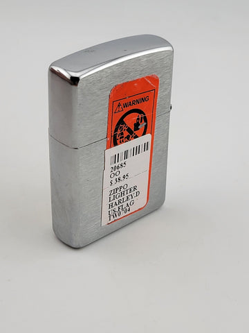 Zippo Lighter Harley Davidson Americana Emblem -Bar & Shield #20685. New Sealed.