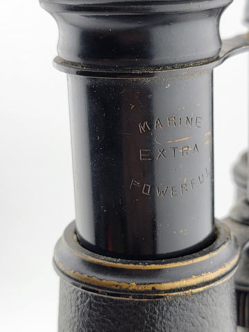 Antique WWI Chevalier Paris Large Expandable Binoculars. Good Overall Condition