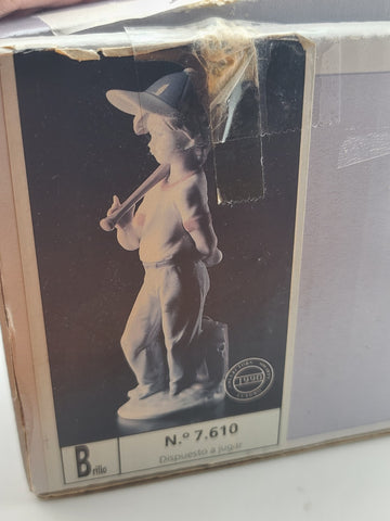 LLADRO FIGURINE COLLECTORS SOCIETY, CAN I PLAY, #7610 WITH ORIGINAL BOX 1984