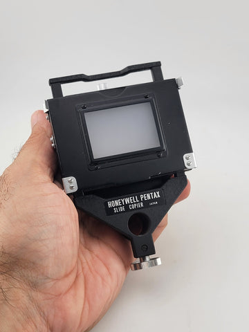 Asahi Pentax Slide Copier For Auto Bellow Mint In Box 50/55mm