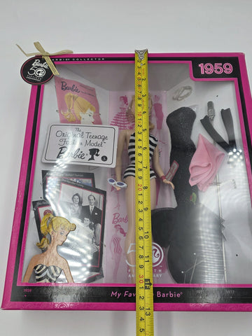 1959 50th Anniversary My Favorite Barbie The Original Teenage Fashion Model Doll