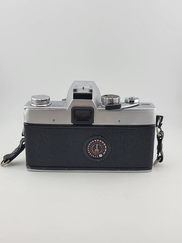 Minolta SRT 101 35mm SLR Film Camera W Venus 1:2.8 F 1 35mm Lens. Untested.