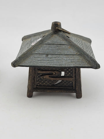 Lot Of 2 Antique Asian Themed Incense Burners. Chinese And Japanese Temples.