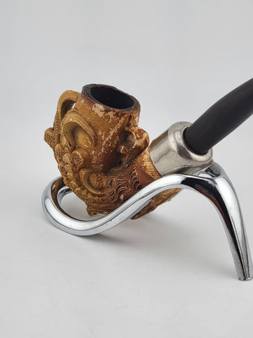 RARE 1940's COLLECTIBLE MEERSCHAUM SMOKING PIPE FALCON EAGLE CLAW