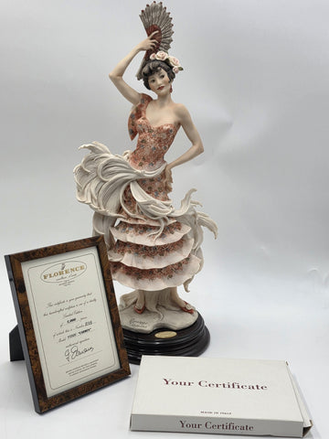 RARE Giuseppe Armani Carmen 1532C  Limited Ed Sculpture Italy 239/5000 W COA