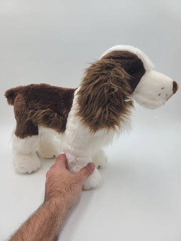 Rare Steiff  AKC American Kennel Club  Standing SPRINGER SPANIEL Plush 16". New.
