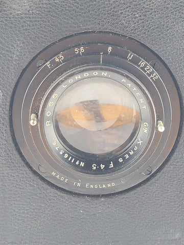 Thornton Pickard Junior Special Ruby Reflex 6x9cm w. Ross London Lens. Untested.