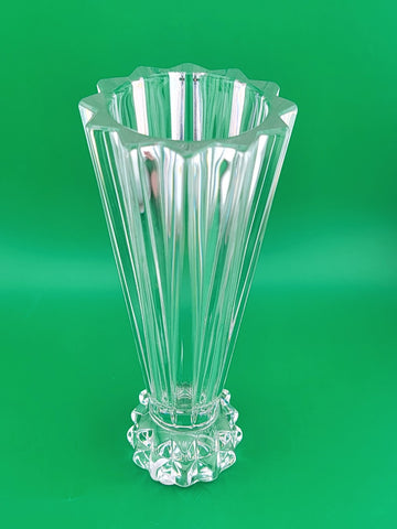 Vintage Rosenthal Crystal Vase Deep Cut Made In Germany Vase Classic Starburst