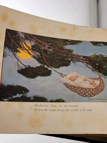 Antique THE LITTLE MOTHER GOOSE Jessie Willcox Smith 1918 Dodd Mead New York