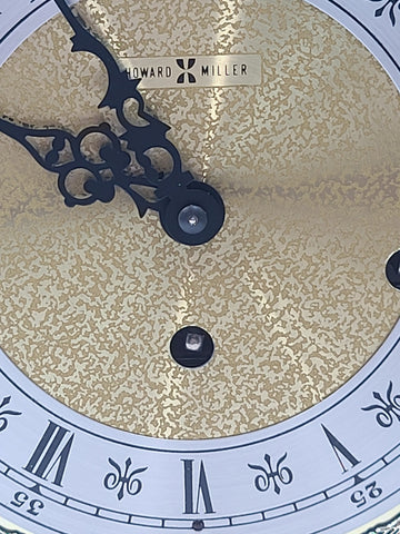 Howard Miller Thomas Tompion Mantel Clock 612436 Windsor Cherry. Works Great.