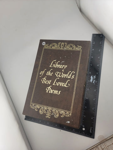 Vintage Set of 4 Library of the World's Best Loved Poems Books -  Hardcover
