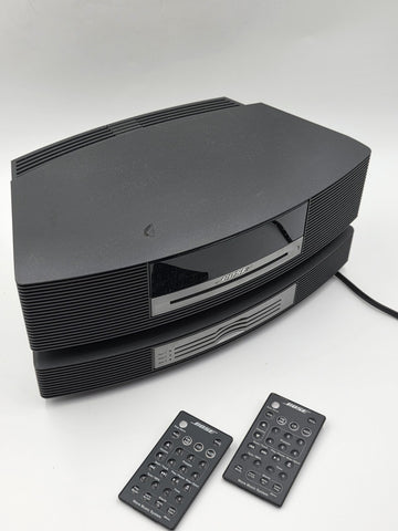 Bose Wave Music System III CD AM/FM Radio W Multi 3 Disc Changer & Remote. Works